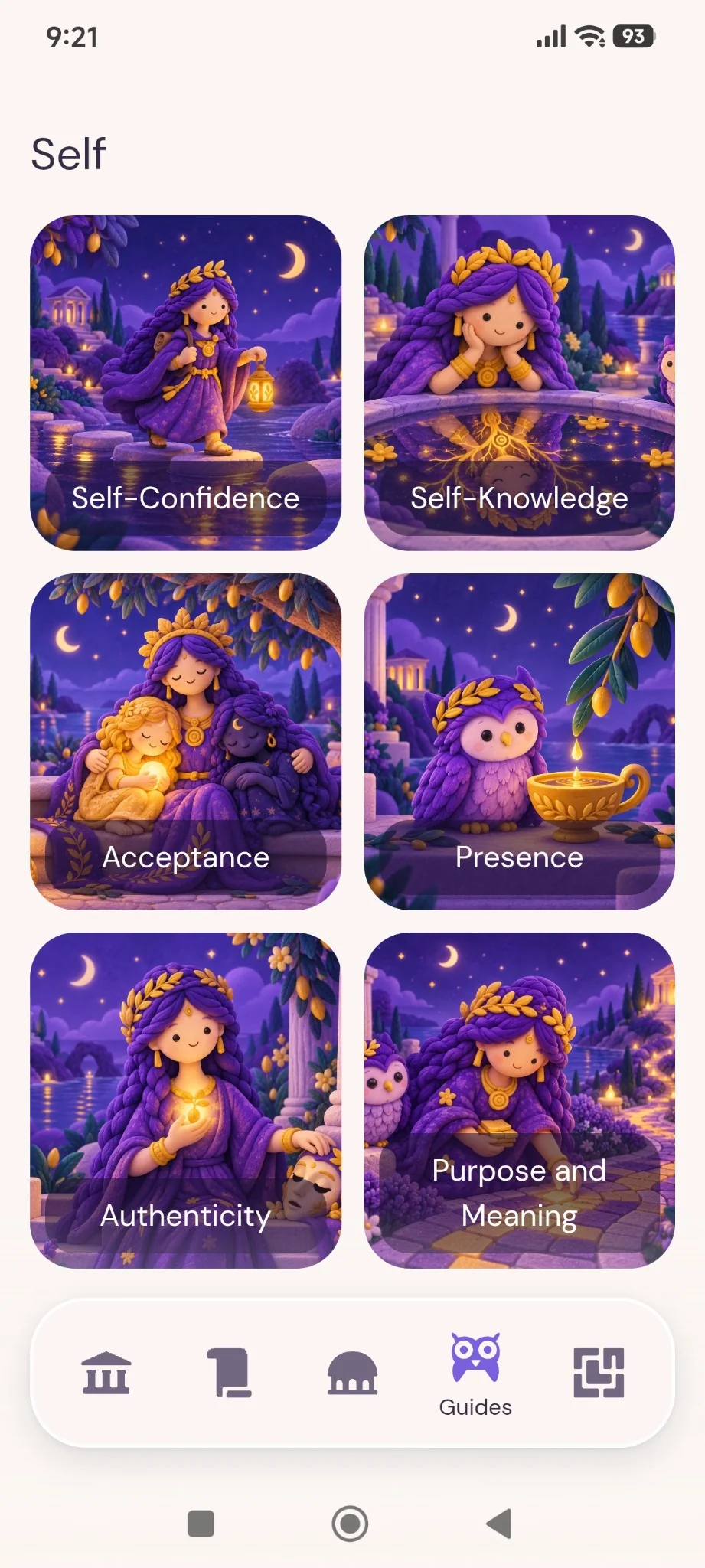 Seauton Self guides for confidence, self-knowledge and acceptance
